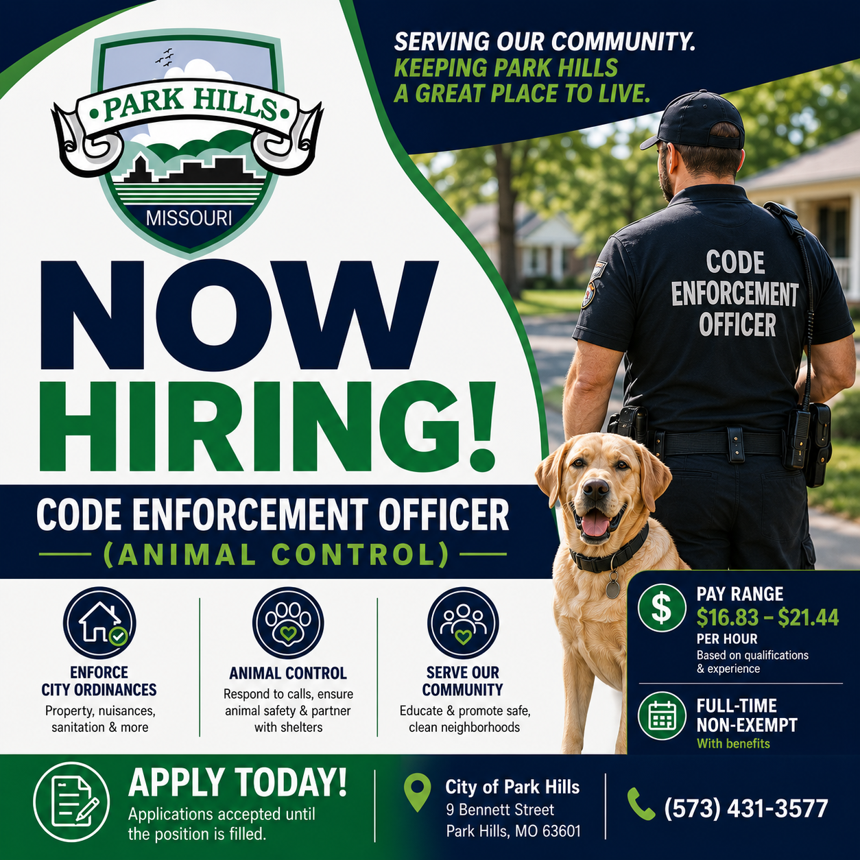 Code Enforcement Officer (Animal Control)